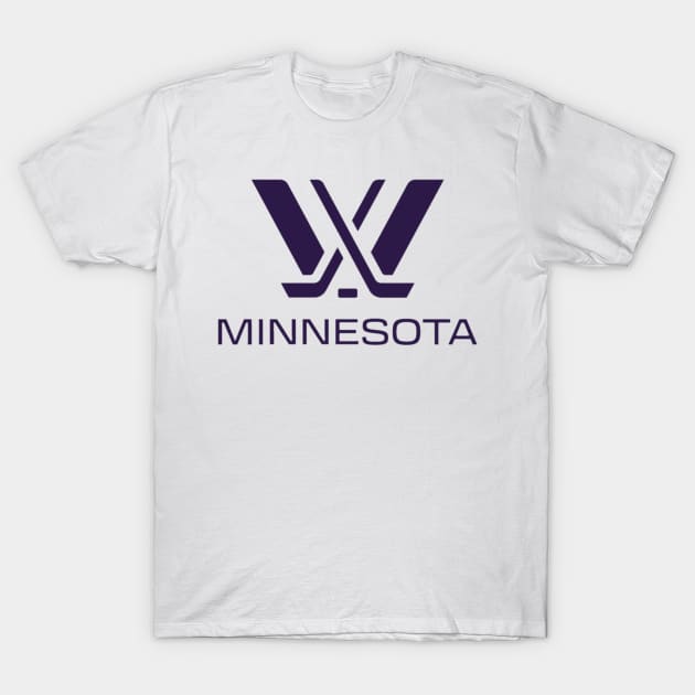 🏒 PWHL - MINNESOTA 🏒 T-Shirt by INLE Designs